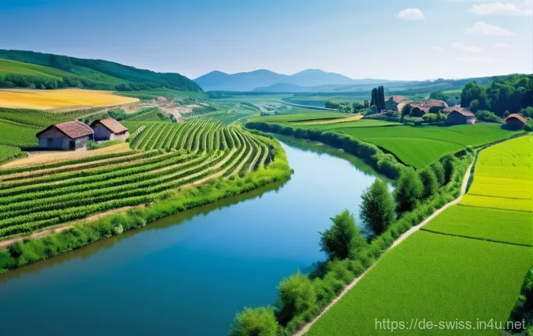 스위스의 국경 변화 - **Prompt 1: Alpine Border Adjustment Amidst Melting Glaciers**
    "A dramatic aerial view of a maje...