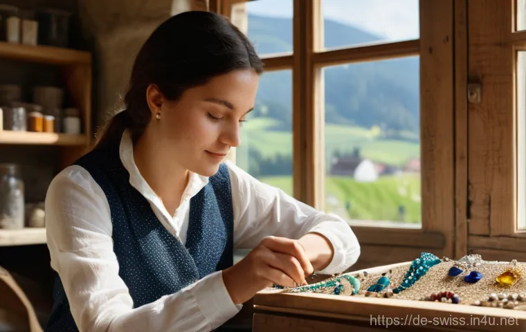 스위스 쇼핑 핫스팟 - **Vibrant Swiss Weekly Market in Emmental:** A bustling outdoor weekly market in a picturesque Swiss...
